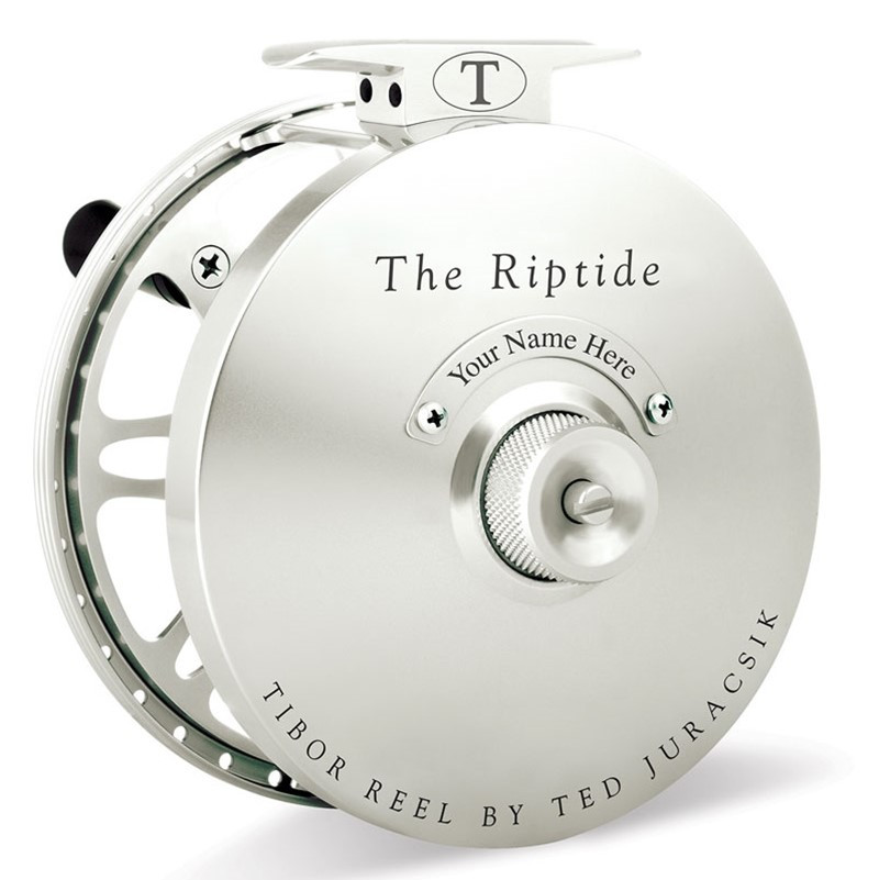 Riptide Reel Frost Silver w/ Permit Engraving60054 - Gordy & Sons