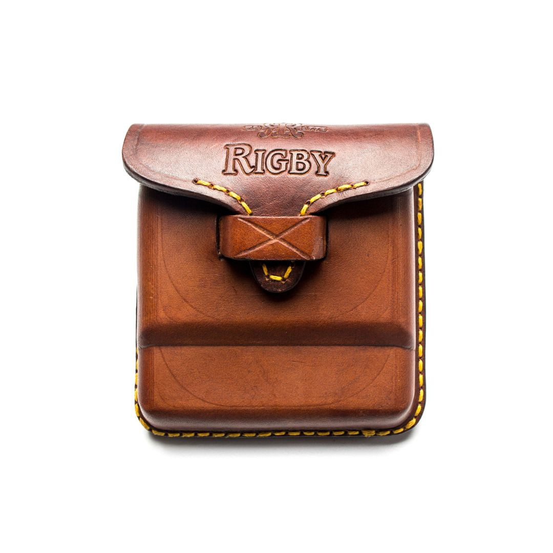 Rigby 'African' Leather Bullet Pouch | 5 Round | Closed Top53599