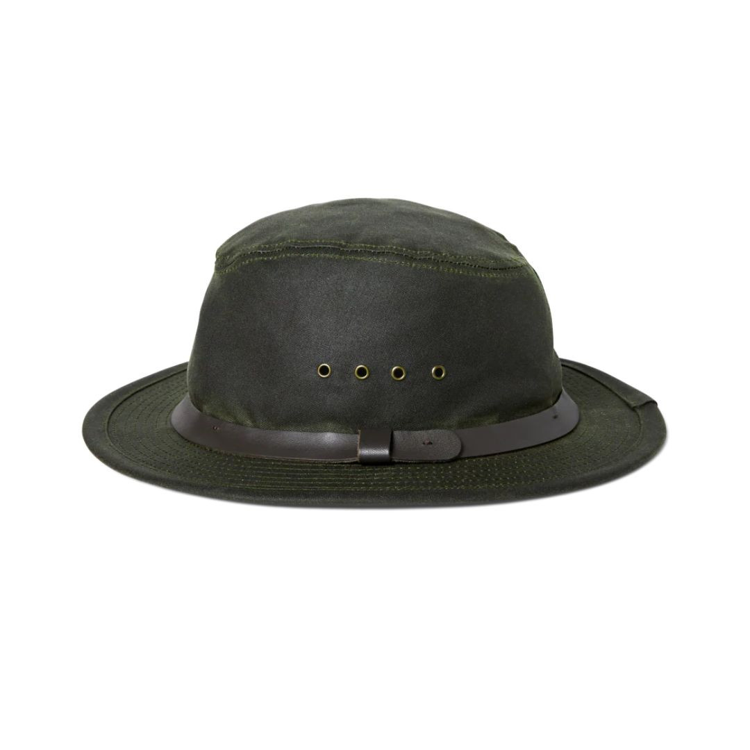 フィルソン TIN CLOTH PACKER HAT　ハット　ブラック　サイズL Filson Tin Cloth Packer Hat - Gordy & Sons Outfitters