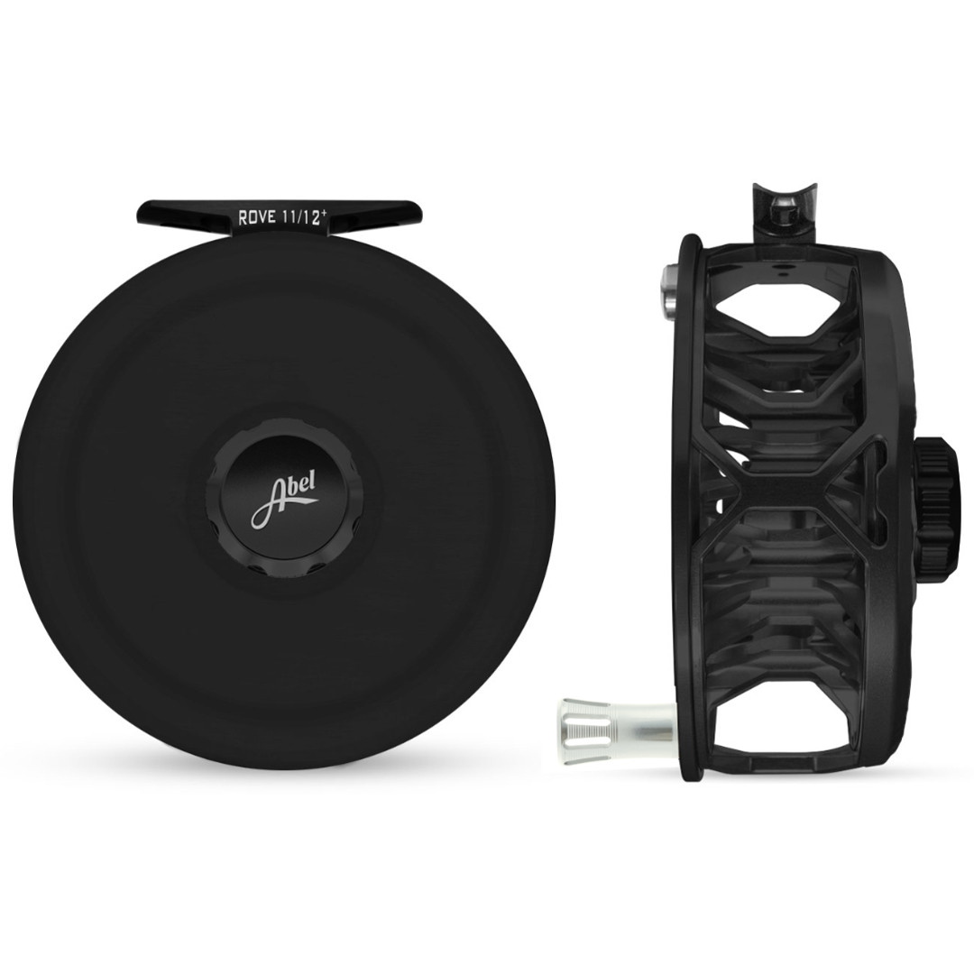 Rove 11/12+ Solid Reel Black w/ Platinum Handle62035 - Gordy