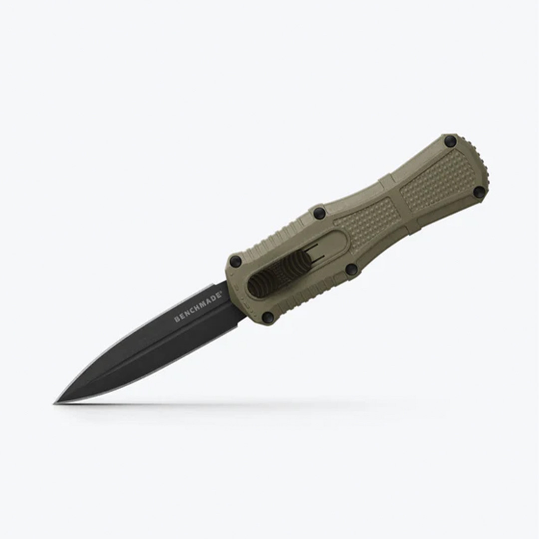 Benchmade Mini Claymore OTF 3375GY-162819 - Gordy & Sons Outfitters