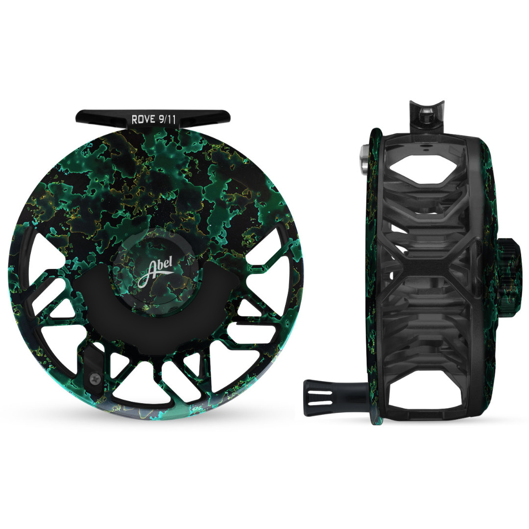 Rove 9/11 Retro Green and Black Reel w/ Black Handle63435 - Gordy