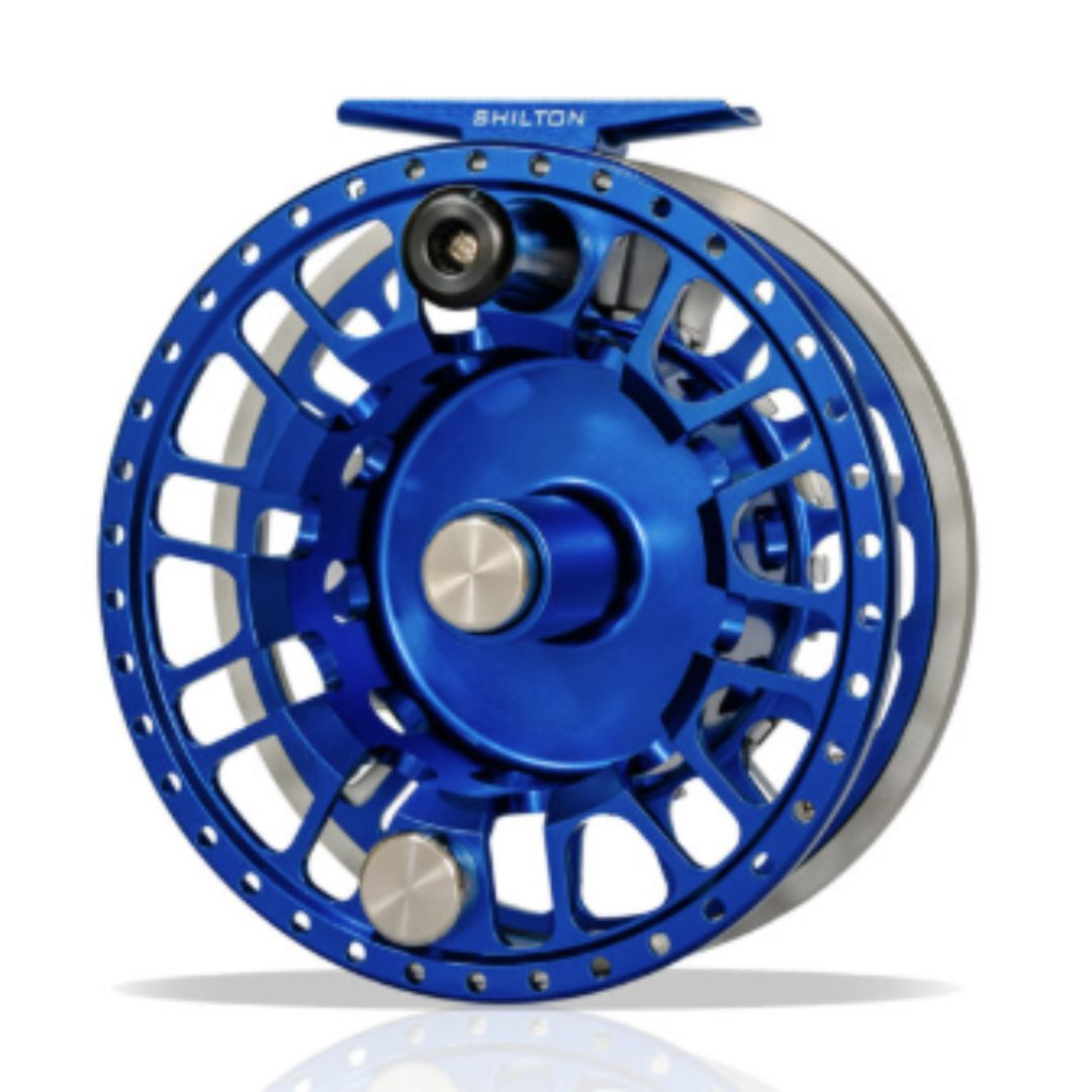 Shilton SR10 Titanium/Blue Reel63887 - Gordy & Sons Outfitters