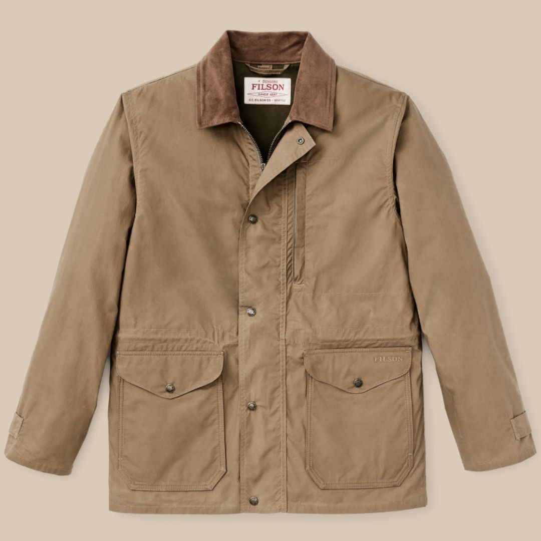 Filson Dry Wax Mile Marker Coat65530 - Gordy & Sons Outfitters