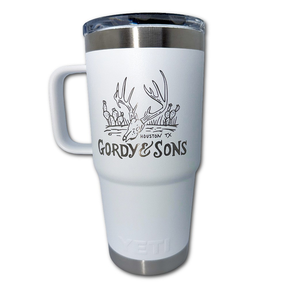 YETI Rambler 20oz Travel Mug | Gordy & Sons Desert Skull65544 - Gordy &  Sons Outfitters