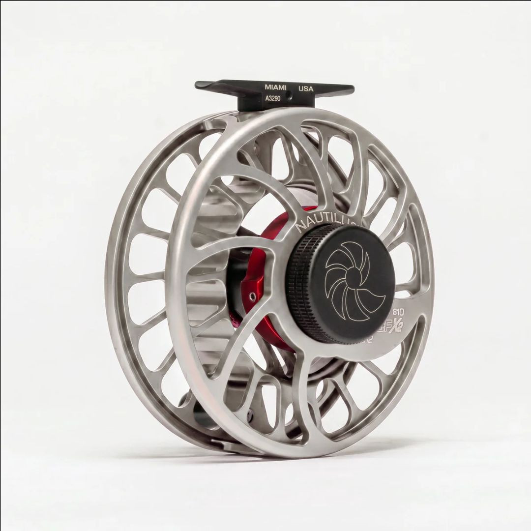 Nautilus CCF-X2 8/10 Reel | Silver39905 - Gordy & Sons Outfitters