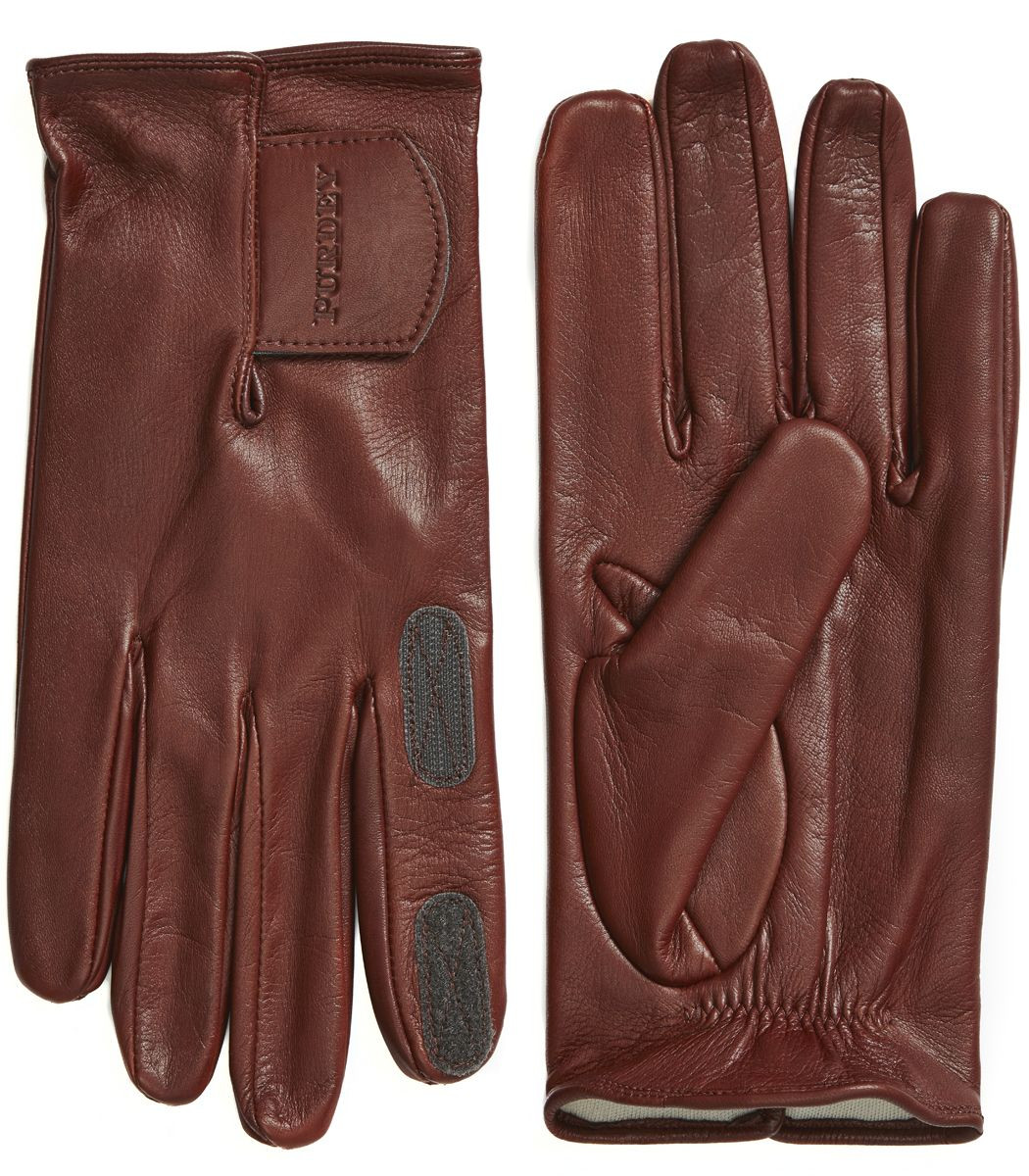 Men's Calf Leather Shooting Glove - Velcro Cuff49729 - Gordy