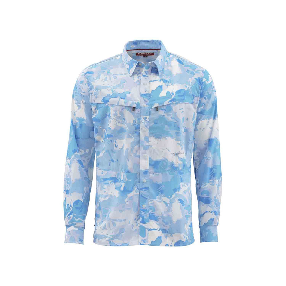 Simms Intruder Bicomp Shirt Light Blue シムス イントルーダー