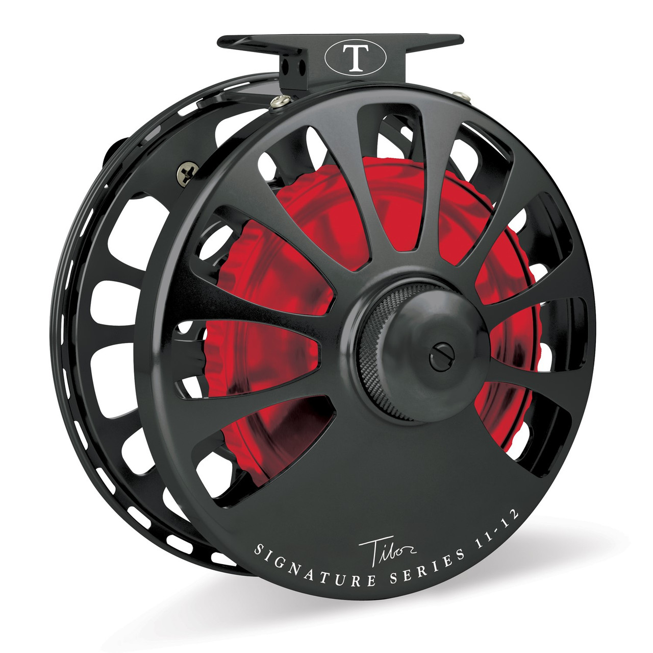 Signature Series 11-12wt Black Reel Red Hub32747 - Gordy & Sons Outfitters