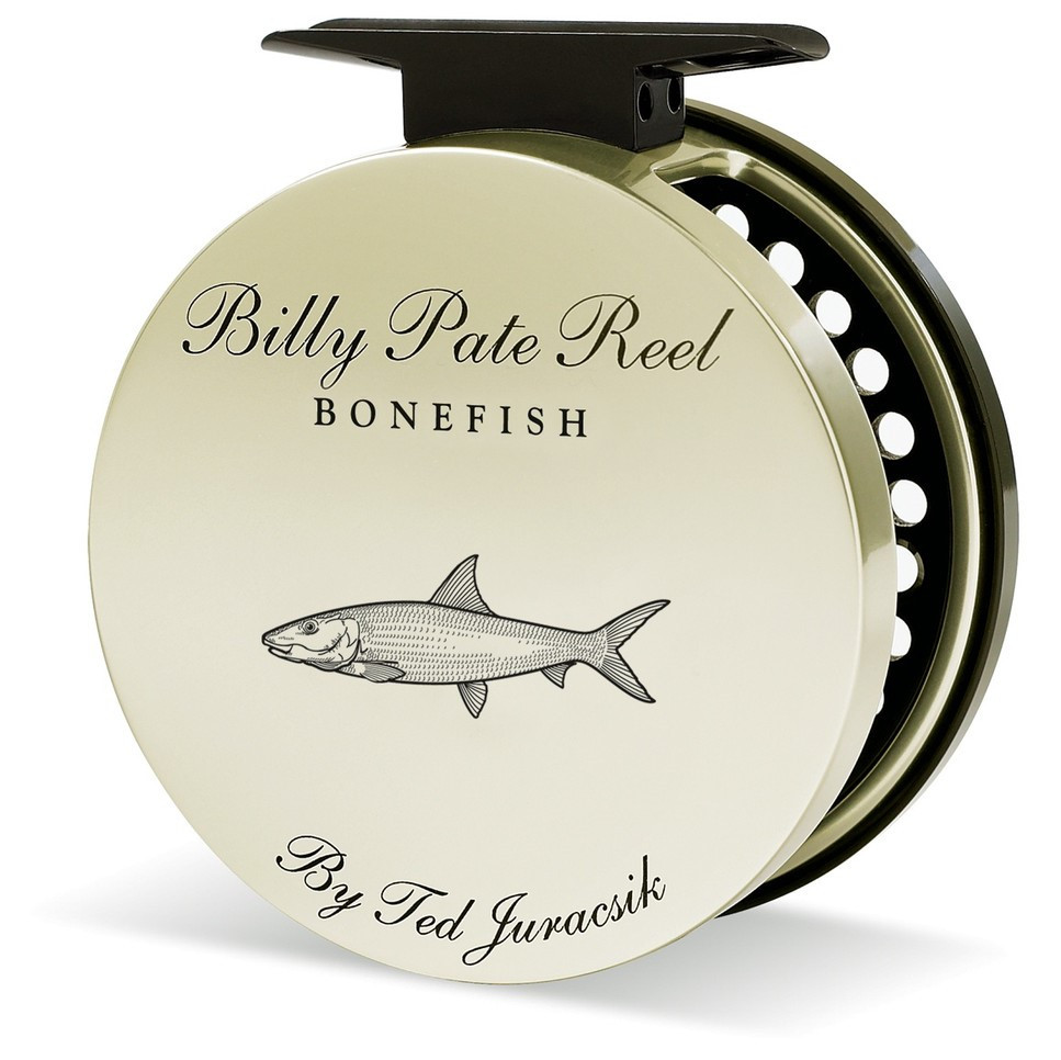 Billy Pate A/R Left Hand Reel Gold with Bonefish Engraving32780