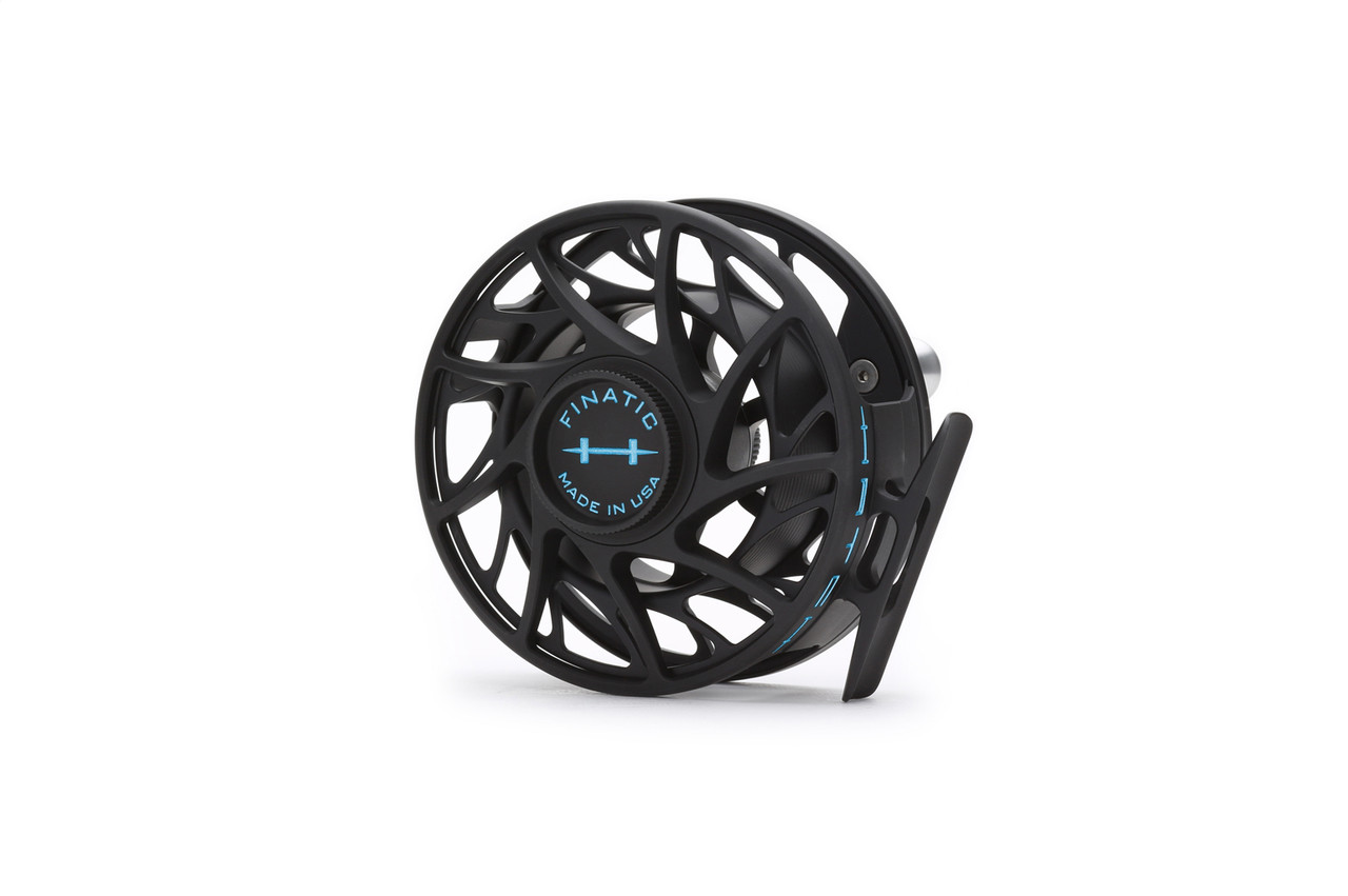 Hatch Iconic 9 Plus Fly Reel Mid Arbor / Clear/Blue