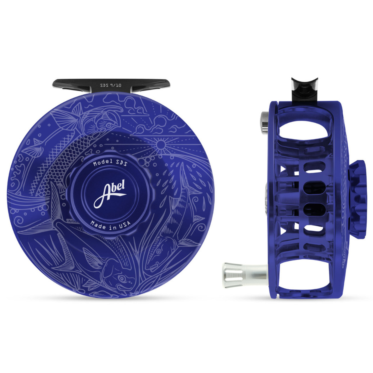 SDS 9/10 Blue III Reel w/ Slammin Underwood and Platinum Handle56583 -  Gordy & Sons Outfitters