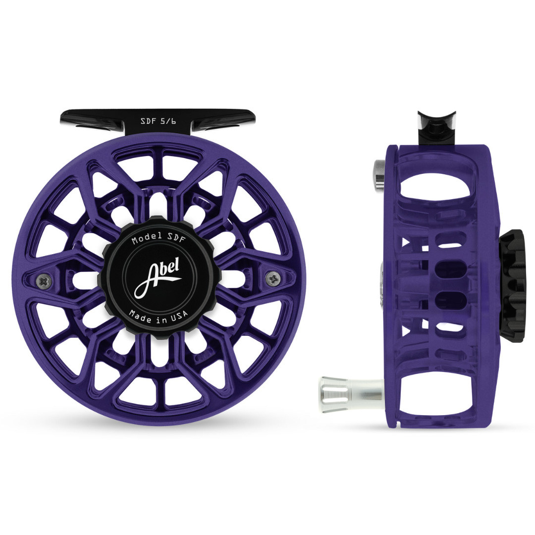 SDF 5/6 Ported Satin Blue III Reel w/ Platinum Handle56674 - Gordy