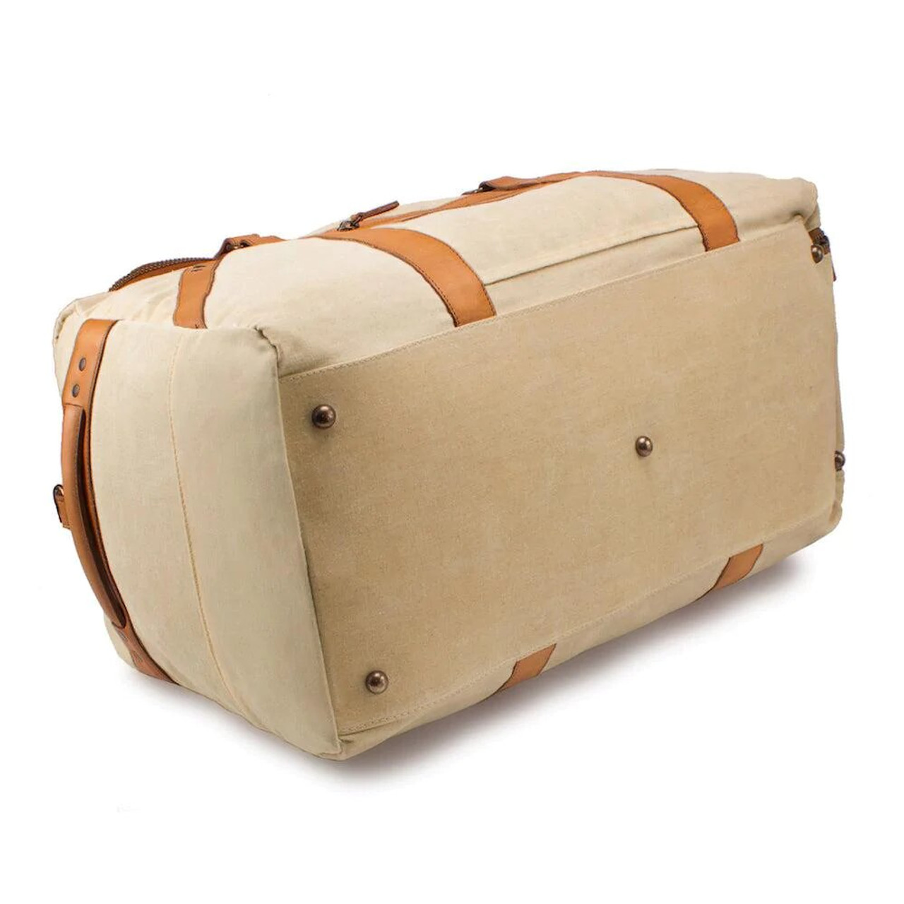 Campaign Waxed Canvas Large Field Duffle Bag