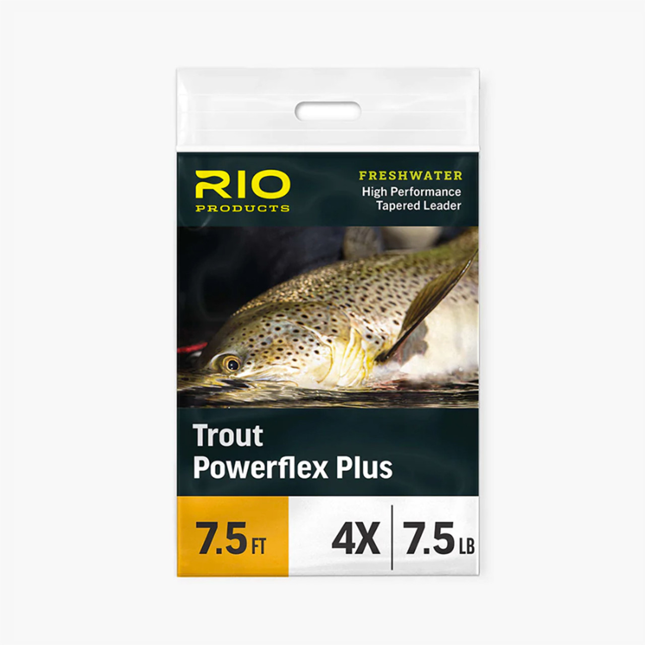 Trout Powerflex Plus High Performance Tapered Leader 3X 9.5lb 7.5