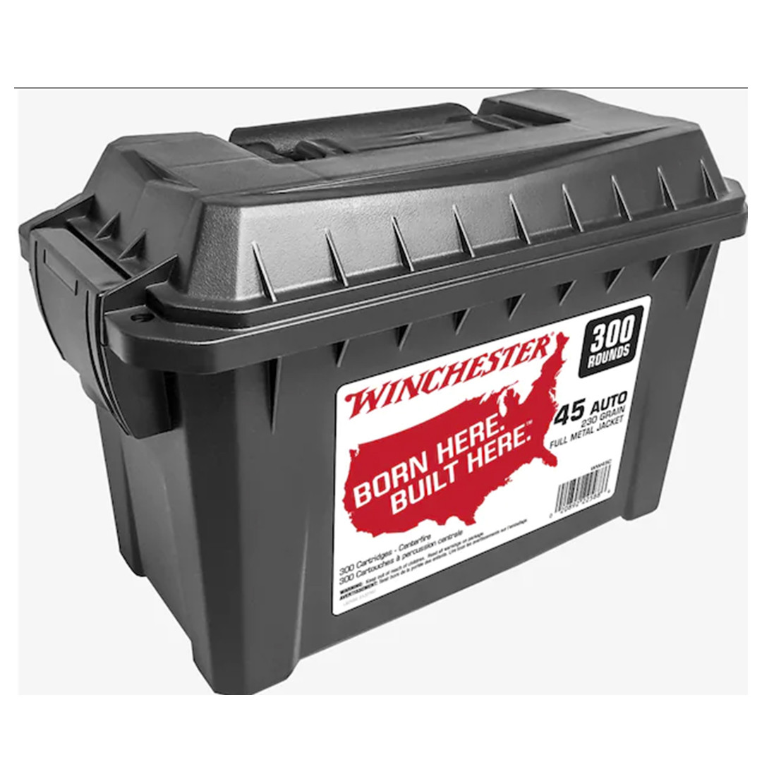 Winchester 45 Auto 230gr FMJ Target and Practice 300rd WW45C58127