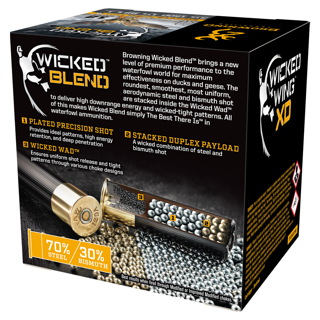 Browning Wicked Blend Bismuth/Steel 12ga 3 1/2