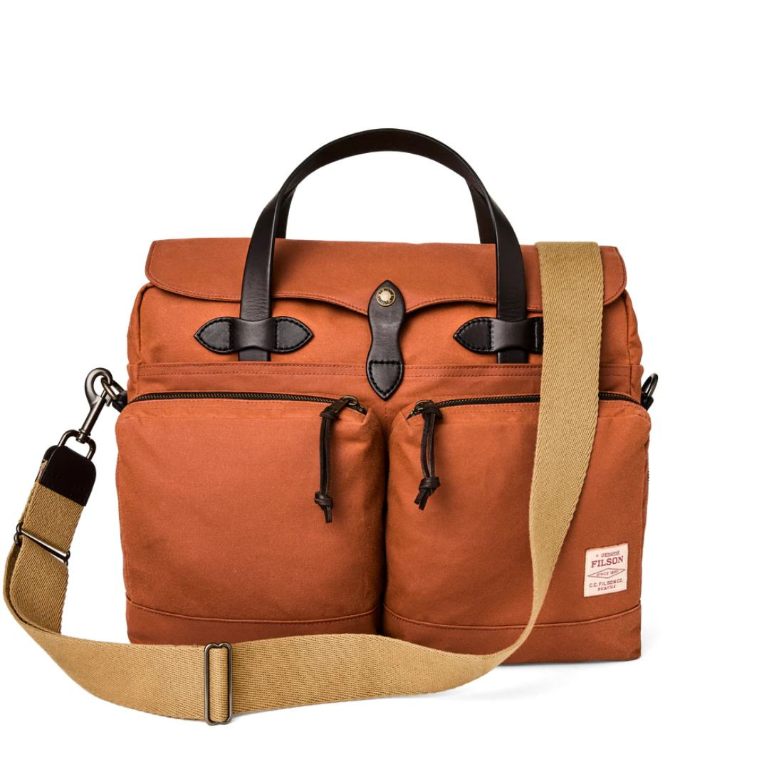 Filson 24 Hour Tin Cloth Briefcase58344 - Gordy & Sons Outfitters