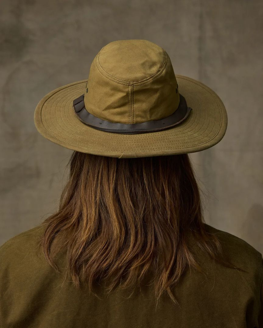 FILSON Tin Bush Hat Mサイズ オリーブ Filson Tin Cloth Bush Hat - Gordy & Sons Outfitters
