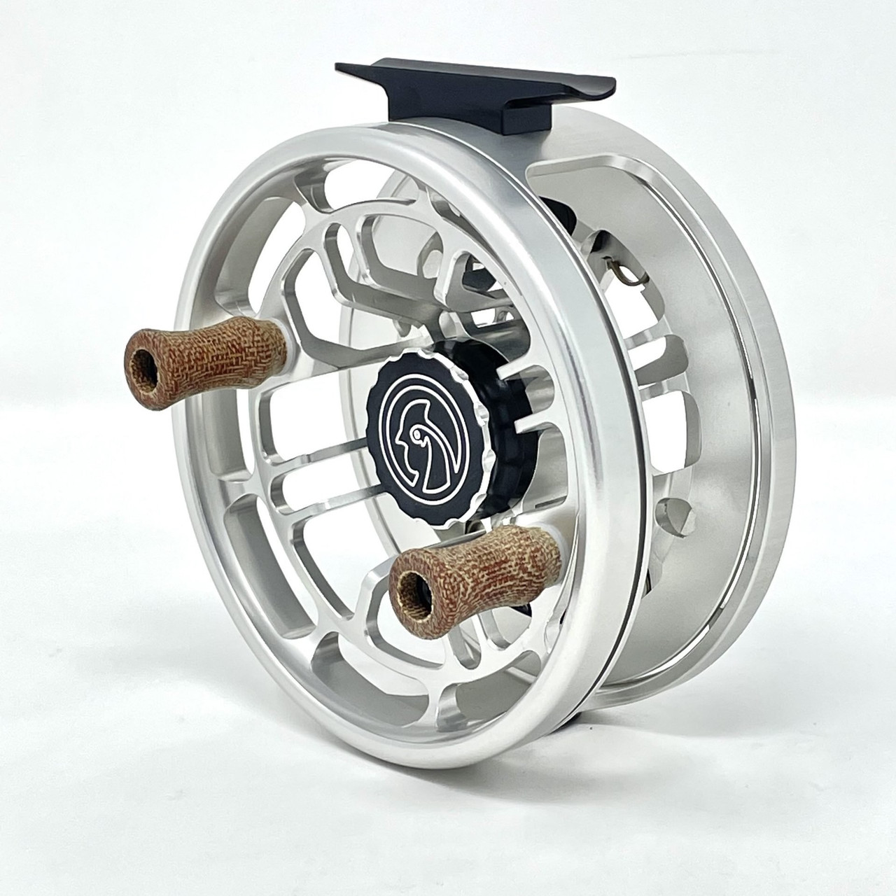 Fair Chase 6-8wt Click Pawl Fly Reel- Clear On Grey, 48% OFF