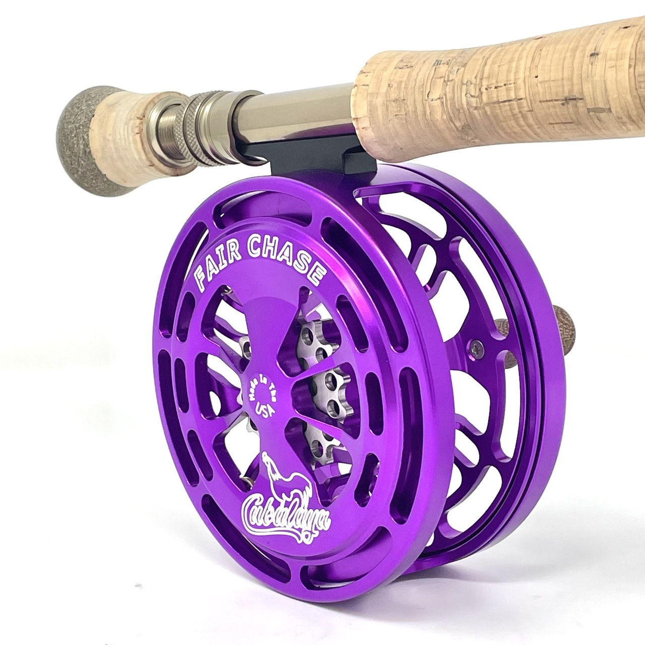 Fair Chase G2 Click Prawl Fly Reel Purple/Purple59420 - Gordy