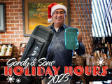 2023 Gordy Holiday Hours