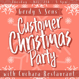 Dec 7:  Gordy & Sons Customer Christmas Party