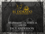 Oct 28: El Dorado Outfitters