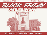 Nov 27-29: Black Friday Sales Event