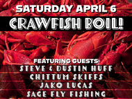 Apr 6: Gordy Crawfish Boil