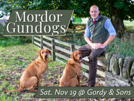 Nov. 19: Mordor Gundogs w/ Charlie Thorburn