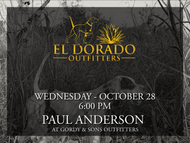 Oct 28: El Dorado Outfitters