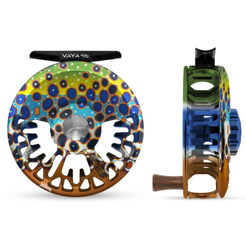 ロドルフォです Abel SDF 4/5 reel, red with Grateful Dead knob (IN STOCK