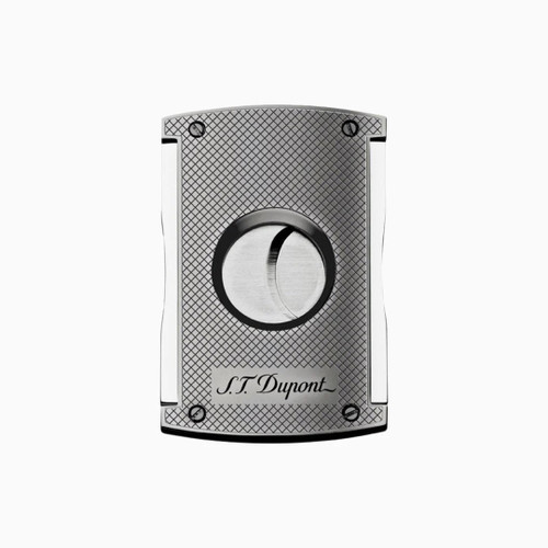 S.T. Dupont Chrome Grid Maxijet Cigar Cutter