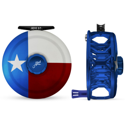 Rove 5/7 Texas Flag Reel w/ Blue III Handle