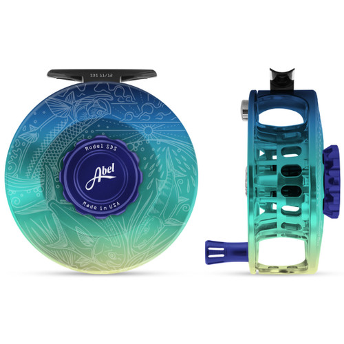 SDS 9/10 Blue III Reel w/Pink Drag Knob and Blue III Handle57692