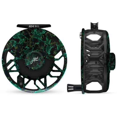 Rove 5/7 Reel Retro Green Black/Retro Green Black w/ Ebony