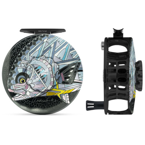 SDS 9/10 Solid Platinum Reel w/ Black Aluminum Handle64712 - Gordy