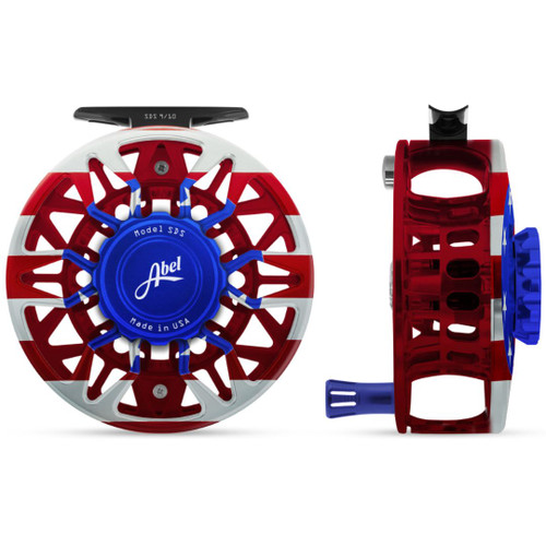 SDS 9/10 Blue III Ported Reel w/Grateful Dead Drag Knob and Black