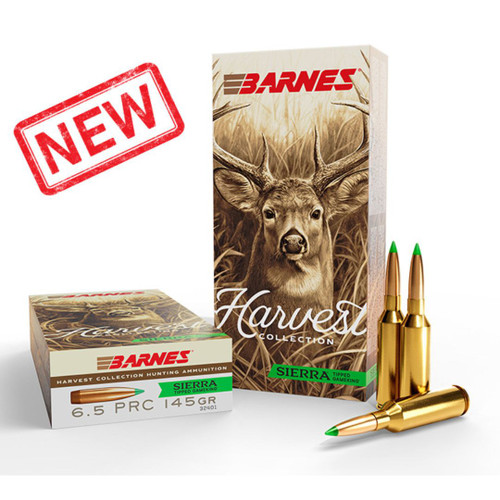 Barnes Harvest 6.5 PRC 145gr Sierra Tipped Gameking 3240164686