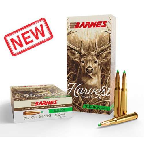 Barnes Harvest 30-06 SPRG 180gr Sierra Tipped Gameking 3240364688