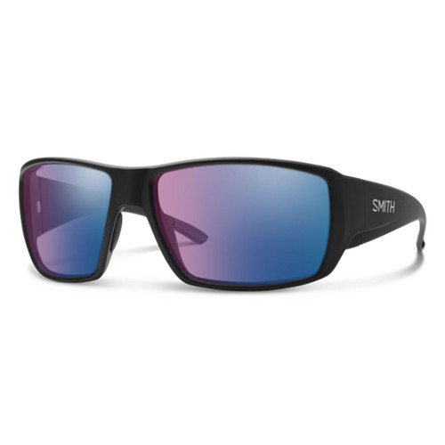 Riptide Matte Black / ChromaPop Glass Polarchromic Rose Blue
