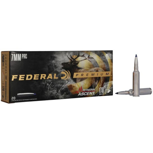 Federal Premium 7MM PRC 170gr Terminal Ascent P7PRCTA365038