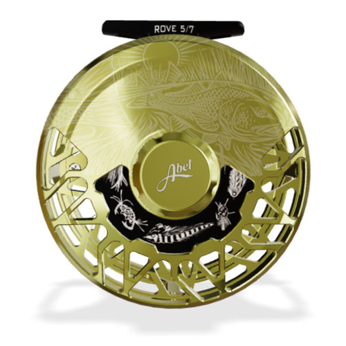 Rove 5/7 Ported Reel Olive Underwood Red Dawn w/ Deep Green Handle65368