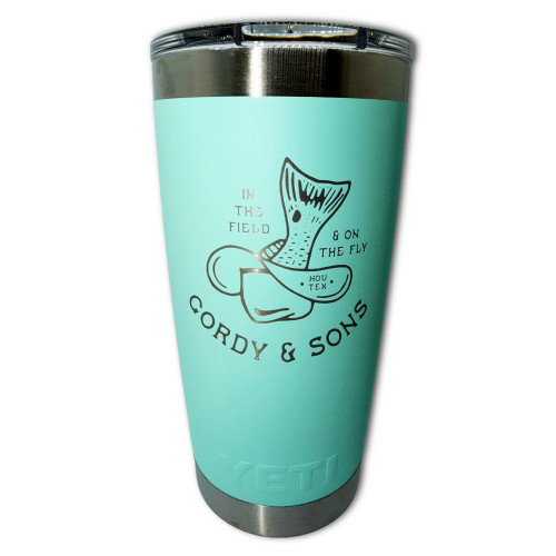 YETI Rambler 20oz Tumbler | G&S Hat & Fish Logo65556