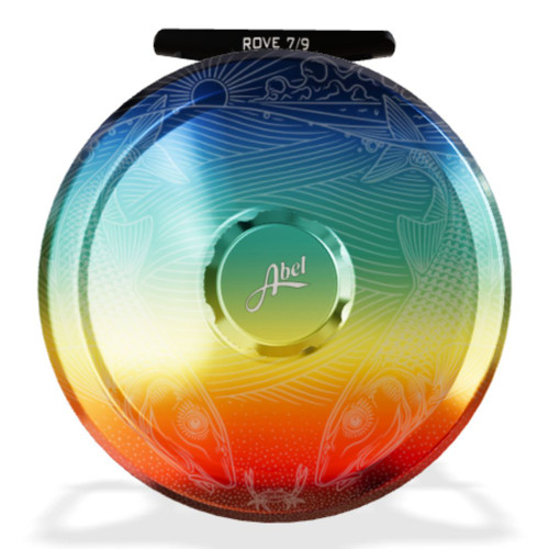 Rove 7/9 Baja Fade Solid w/ Tailing Bones Engraving and Red Handle65994