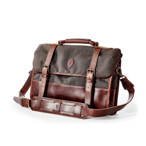 Tom Beckbe Waxed Canvas Messenger Bag
