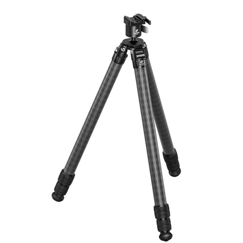Leofoto Outdoors Tripod with Rapid Lock Ballhead Arca & Picatinny Clamp SA-403CX+MA-40X