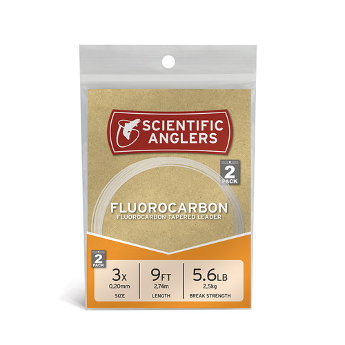 Fluorocarbon Leaders 9ft-4X Clear