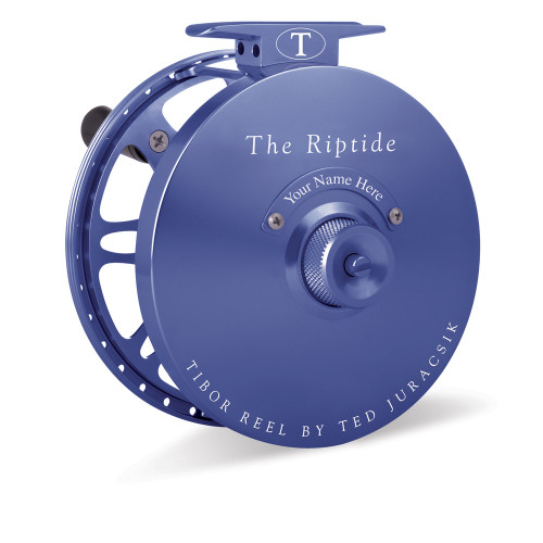 Tibor Riptide Reel Royal Blue w/ Permit Engraving53031 - Gordy